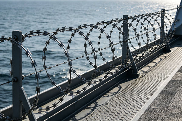 Galvanized Razor Wire