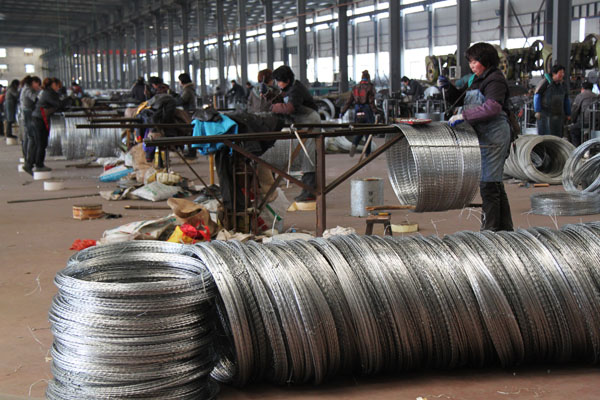 Razor Wire Production Workshop